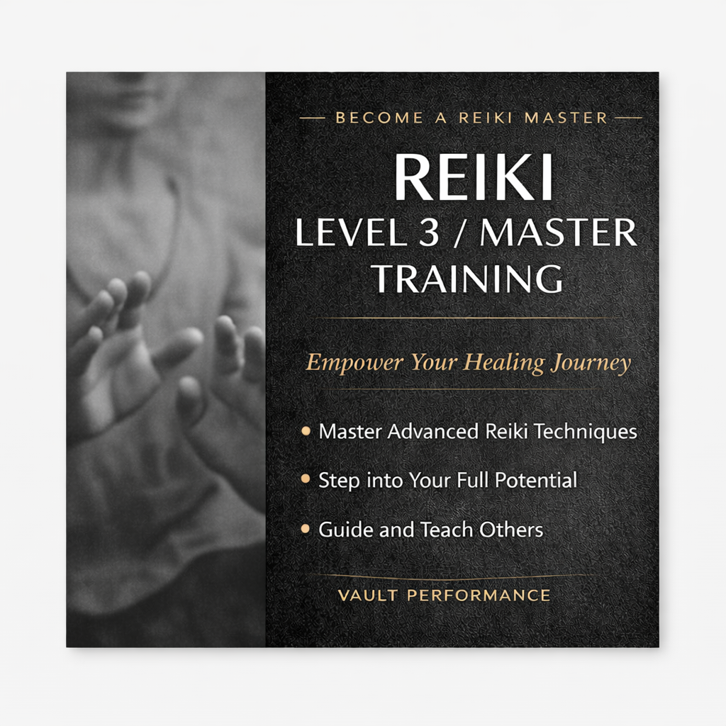 ๐ Reiki Master / Level 3 Training (Vault Members)