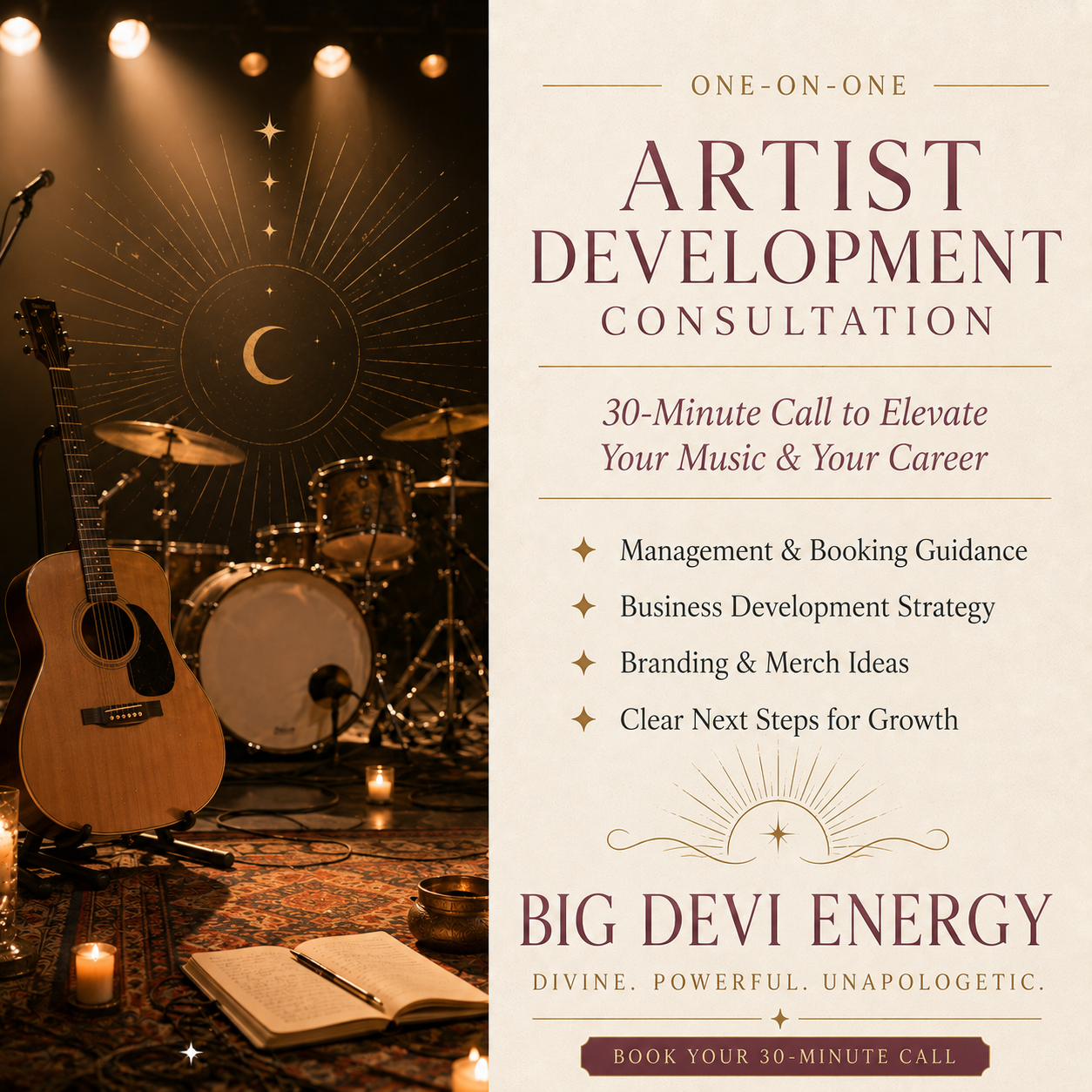 Artist Development Consultation