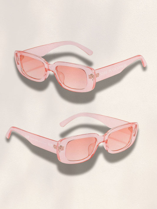 Devi Beauty Signature Rose Quartz Pink Sunglasses