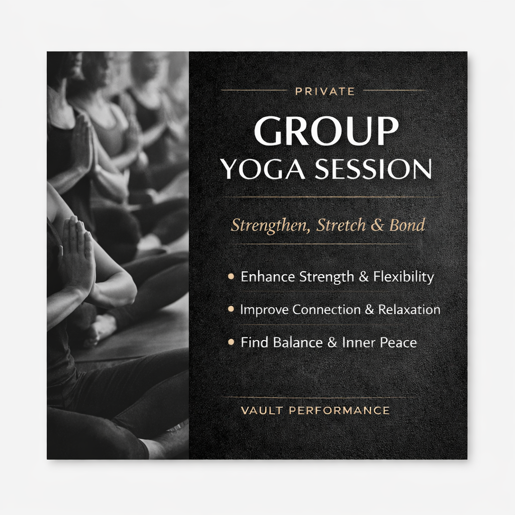 ✨ Group & Corporate Yoga Experience (In-Person or Virtual) (Vault Members)