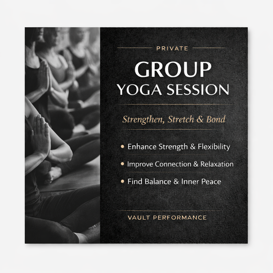 ✨ Group & Corporate Yoga Experience (In-Person or Virtual) (Vault Members)
