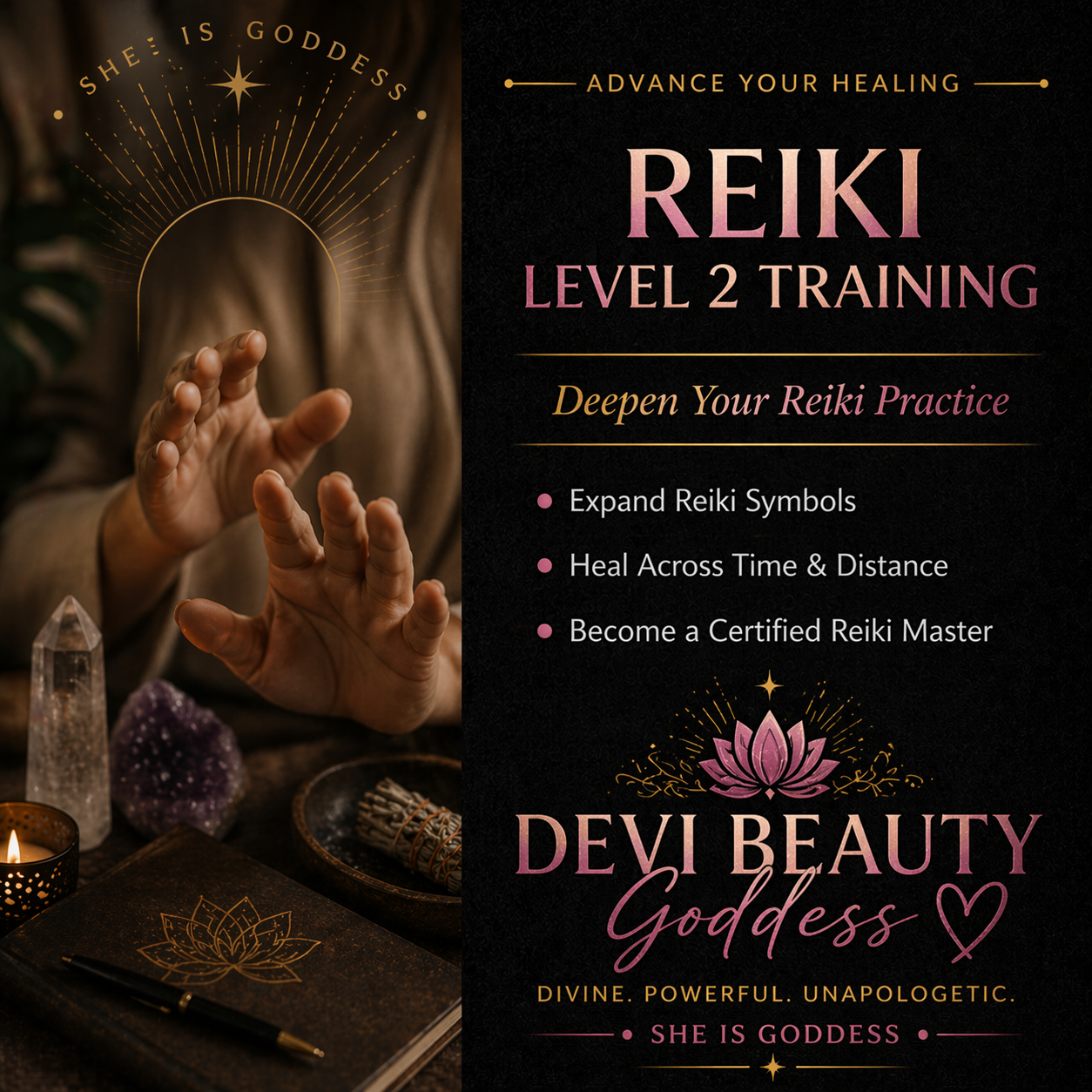 ✨ Reiki Level 2 Training