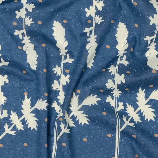 'Kickin' Up Dust' voile bandana - deep end